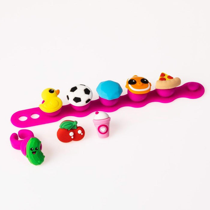 Plips Charms Pink (Teal Bag)