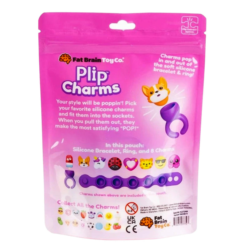 Plips Charms Purple (pink bag)