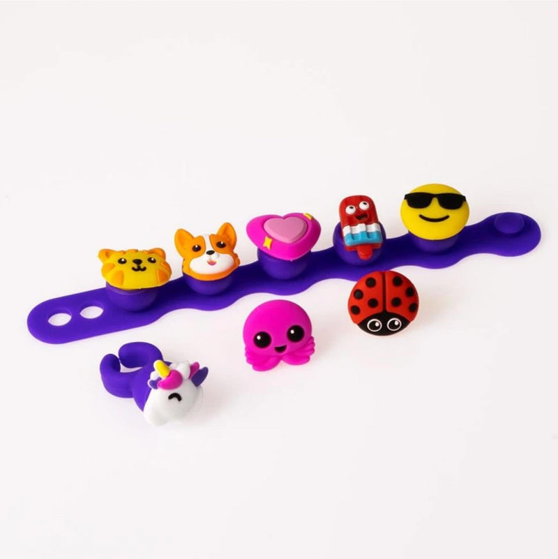 Plips Charms Purple (pink bag)