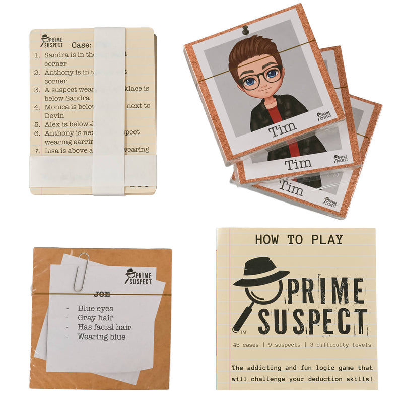 Prime Suspect Card Game