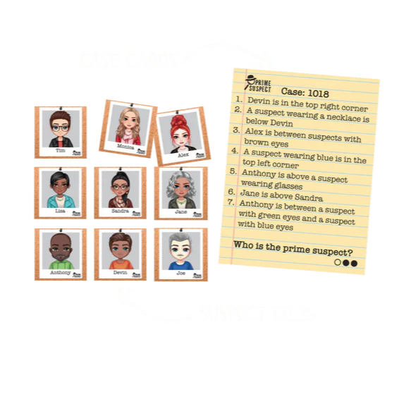 Prime Suspect Card Game