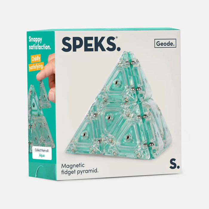 Speks Geode Pyramid Green