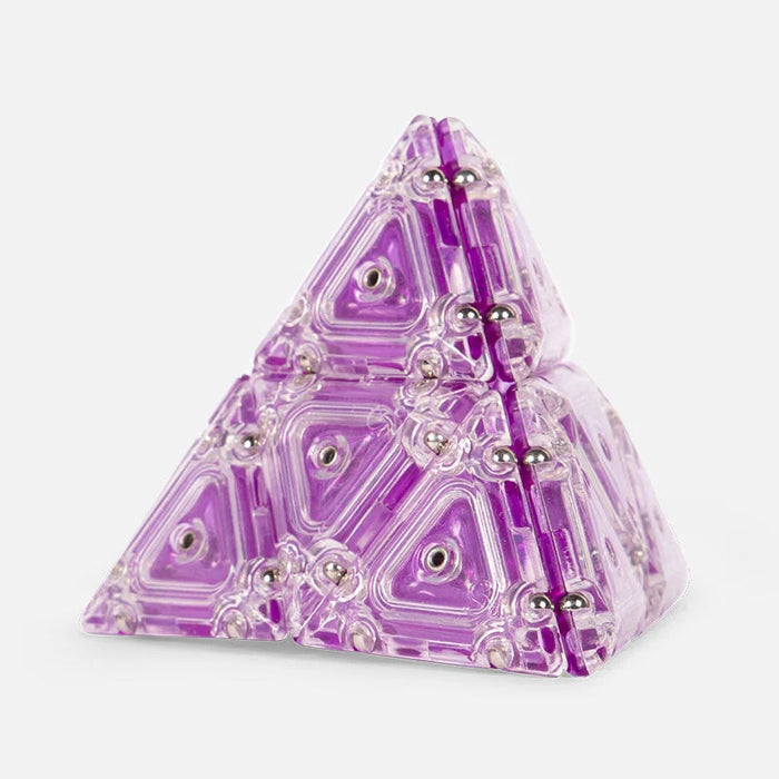 Speks Geode Pyramid Purple