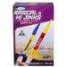 Estes Rascal & Hi Jinks flying model rocket launch set packaging on a white background