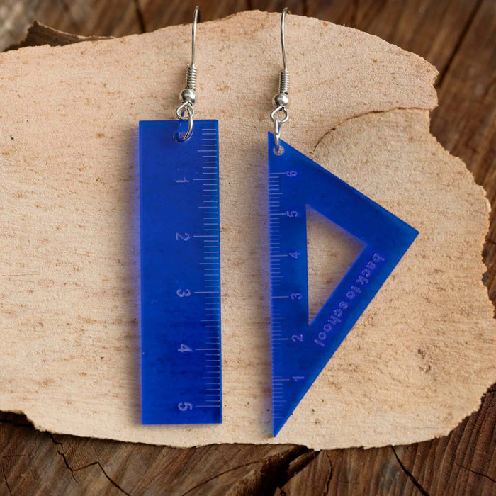 Ruler Hanging Earrings