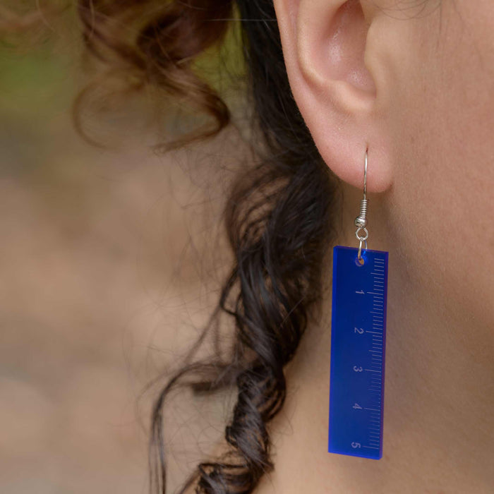 Ruler Hanging Earrings