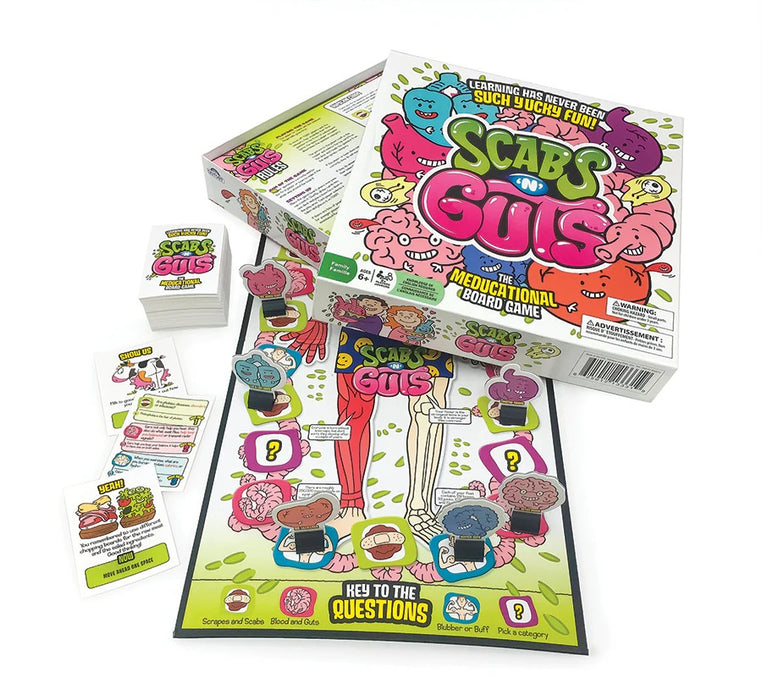 Scabs And Guts Educational Board Game