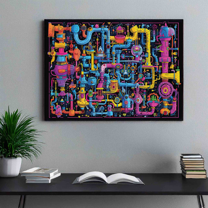 Sci-Fi Sewer 1000-piece Jigsaw Puzzle