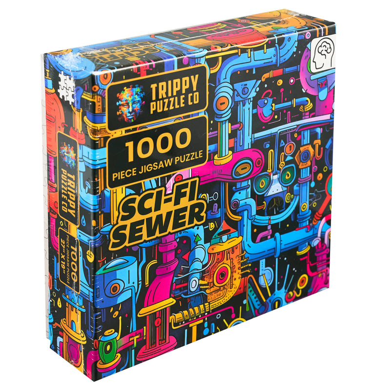 Sci-Fi Sewer 1000-piece Jigsaw Puzzle