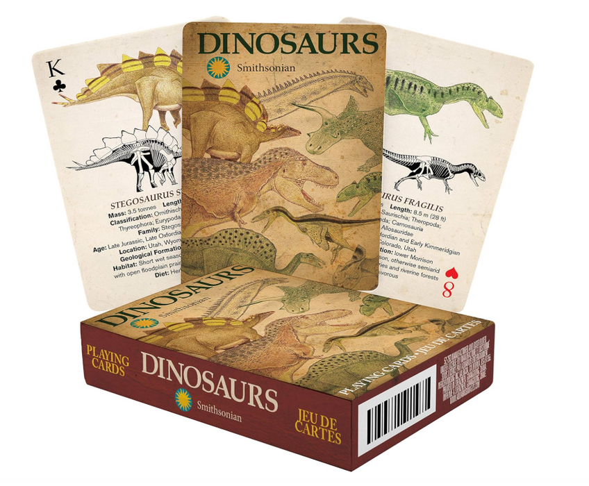 Playing Cards Smithsonian Dino