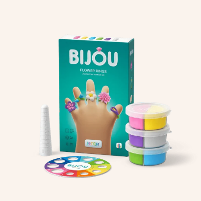 Hey clay Bijou Flower Rings
