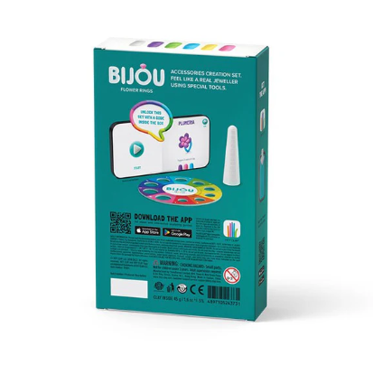 Hey clay Bijou Flower Rings