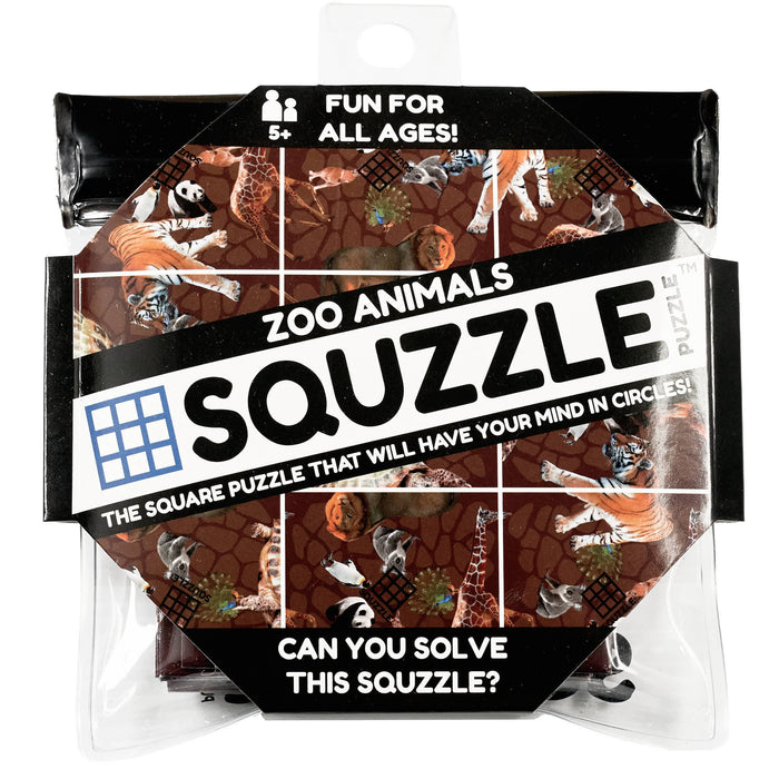 Squzzle Puzzle Zoo Animals