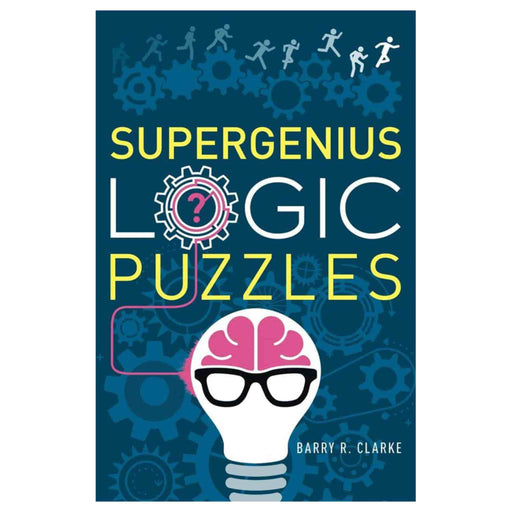 Supergenius Logic Puzzles  BOOK BY BARRY CLARKE Media 1 of 2