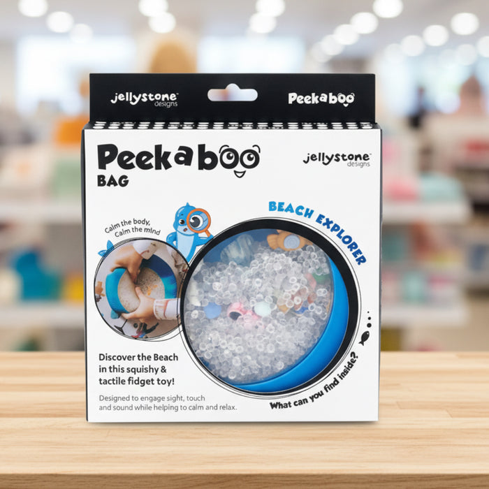 Peekaboo Sensory Bag Beach