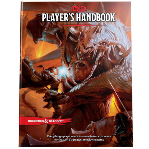 D&D players hand book cover art