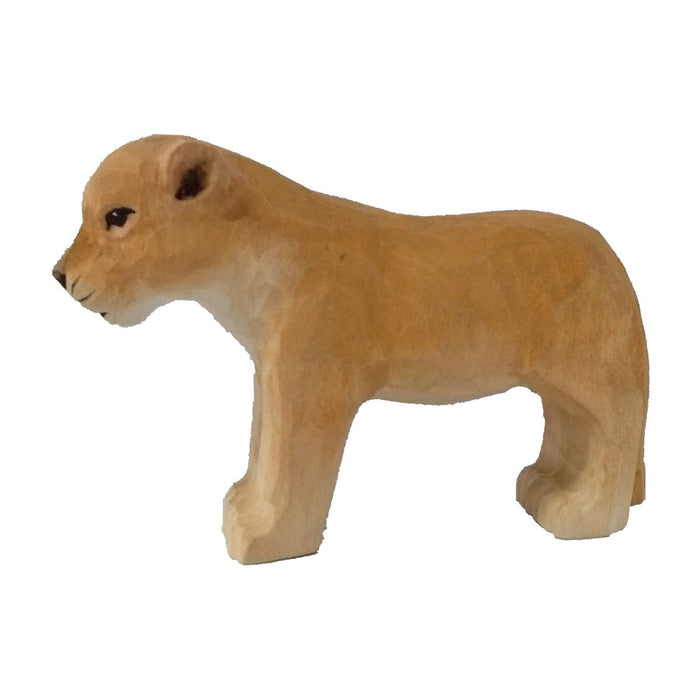 Wudimals Lion Cub Handmade Wooden Toy