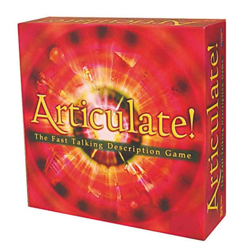 articulate board game  packaging 