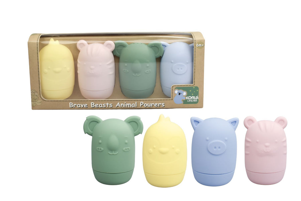 Silicone Brave Beasts 4set