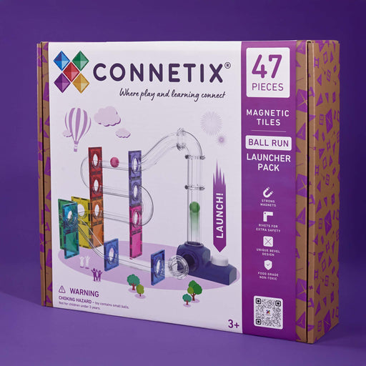 Connetix Ball Launcher 47pc professor plums