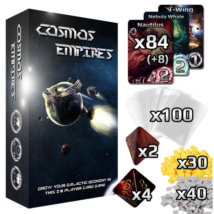 cosmo empire conents with dice