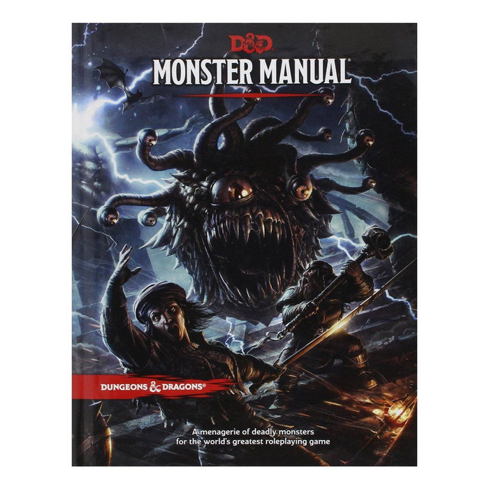 D&D monsters manual cover art