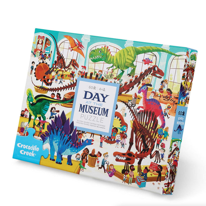 Day At Museum Dinosaur 60pc Pu