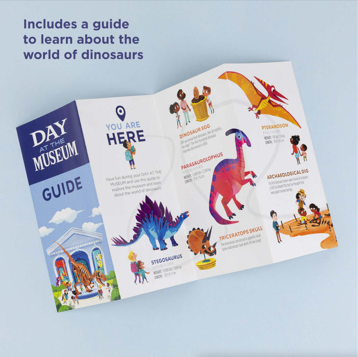 Day At Museum Dinosaur 60pc Pu