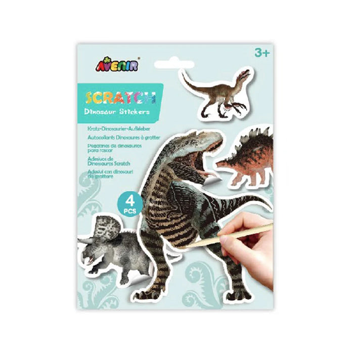 Scratch Stickers Dinosaur