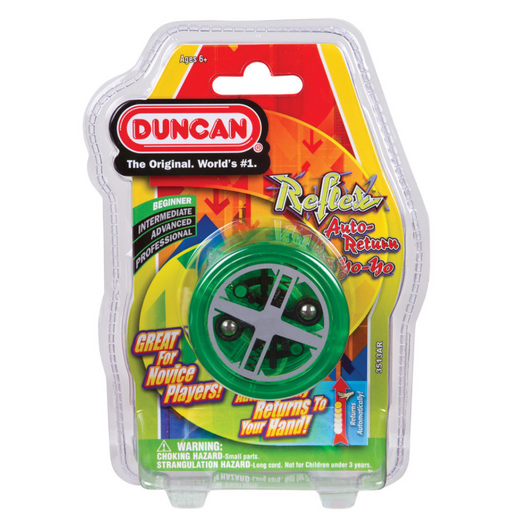 duncan the original yoyo reflex green  in packaging 
