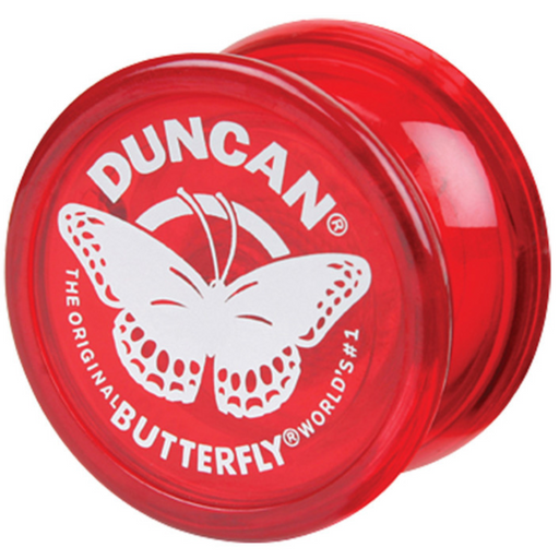 duncan the original yoyo butterfly red