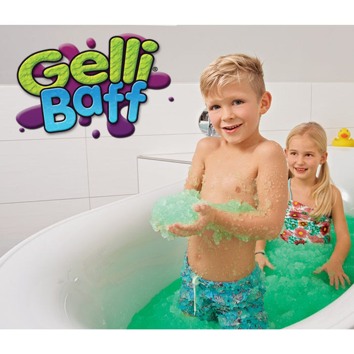 gelli baff green in bath