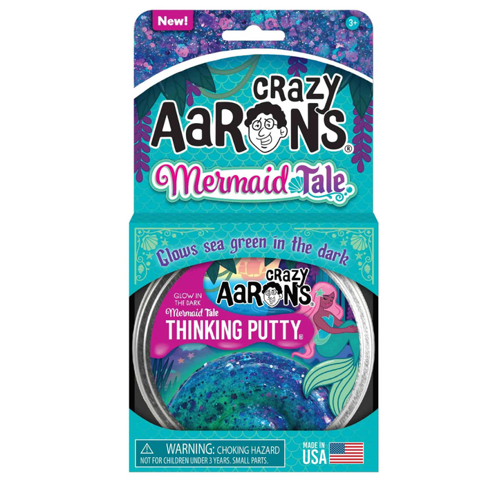 Crazy Aaron's Glowbrights Putty - Mermaid Tale