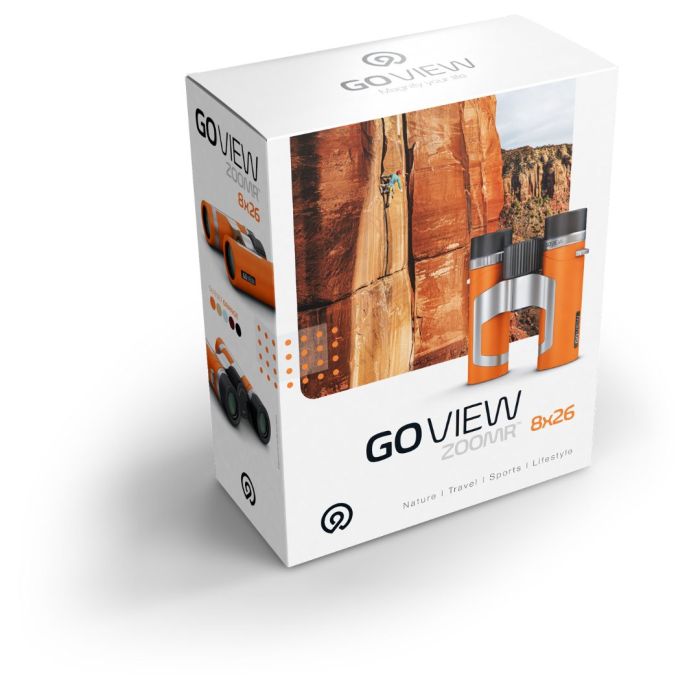 GOVIEW 8x26 Binoculars Orange