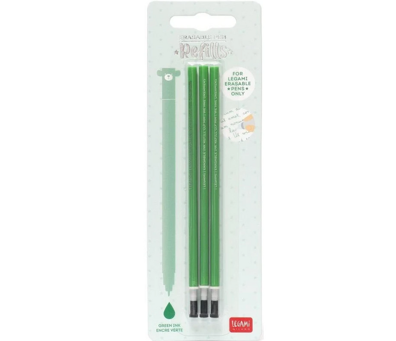 Erasable Pen Refills Green Ink