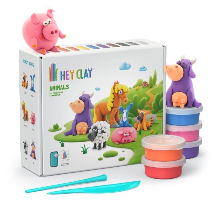 Hey Clay Animal Set 15 cans