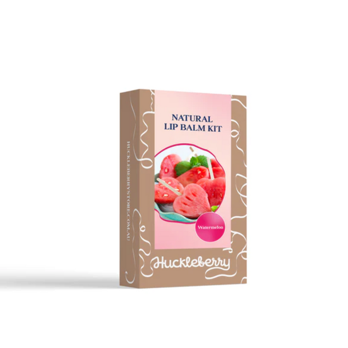 huckleberry lip balm watermelon front packaging 
