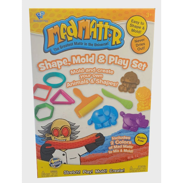 Mad Mattr Activity Pack - Shape, Mold and Play