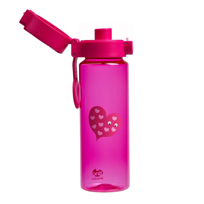 Leak Proof Pink Lockable Lid Drink Bottle