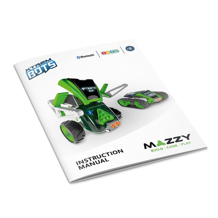 mazzy robot instruction book