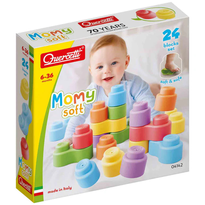 Quecetti Momy Soft Building Blocks Set