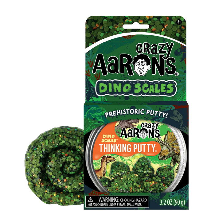 Crazy Aaron's Thinking Putty - Prehistoric Putty! Dino Scales