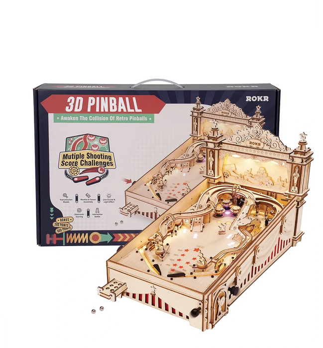 3D Pinball DIY PLY