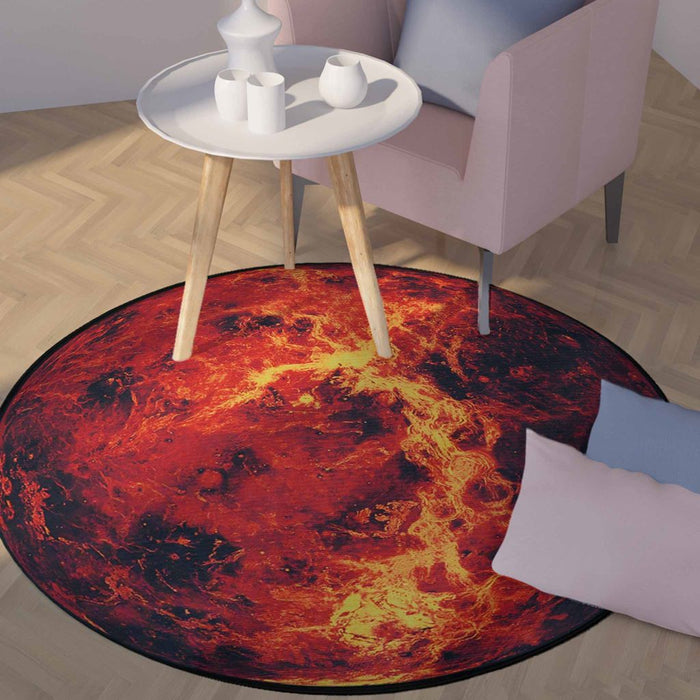 Sun Rug With Side Table