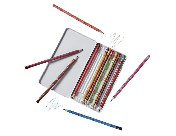 Sniffy Sketchies Scented Colouring Pencils (12pcs Tin)