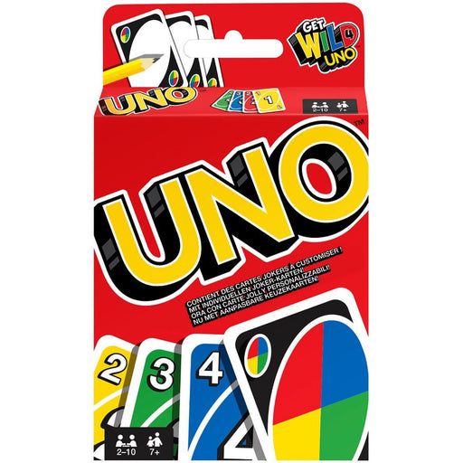 uno card game packaging 