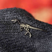 velociraptor glowing dinosaur skeleton pin 3