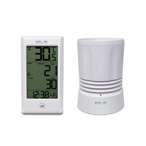 wireless rain gauge with outdoor temperature 1