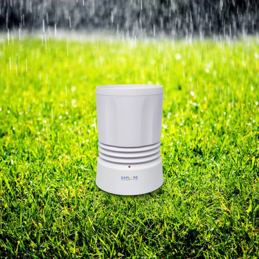 wireless rain gauge with outdoor temperature 2