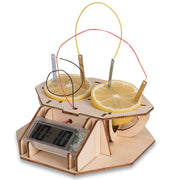 wood kit lemon clock